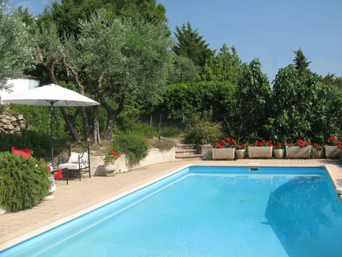 Beautiful pool terrace