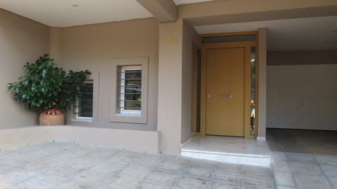 front door of building