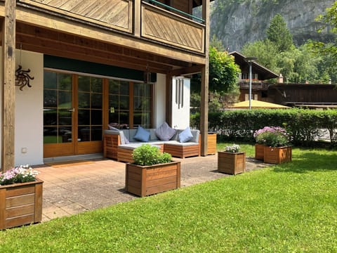 Patio and garden view (private space)