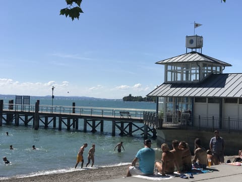 Beach nearby, beach towels