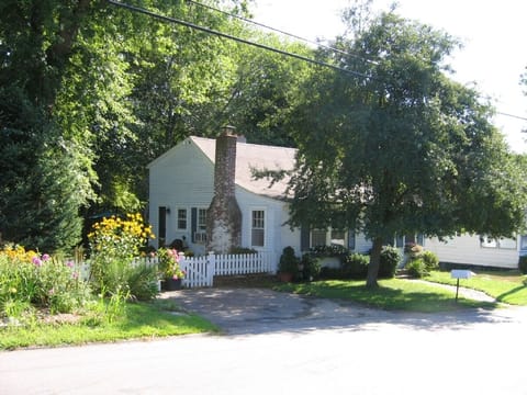The Cottage and parking area