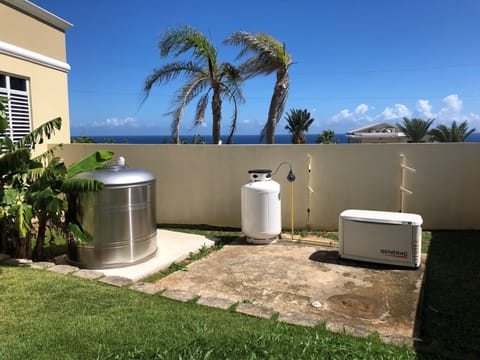 Backup Generator and Backup Filtered Water Cistern