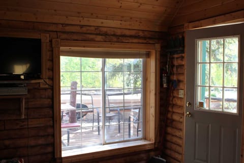 View of Deck from Living Room