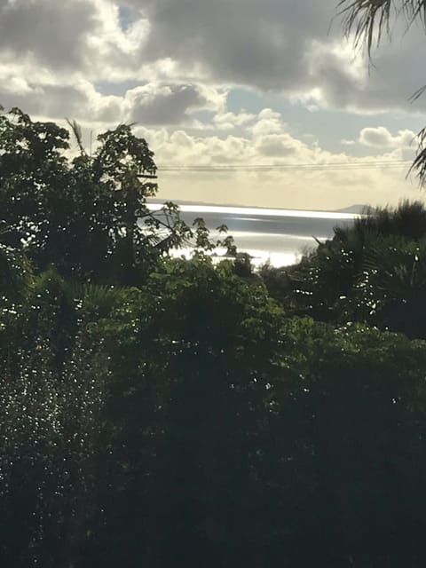 View of the bay from the deck