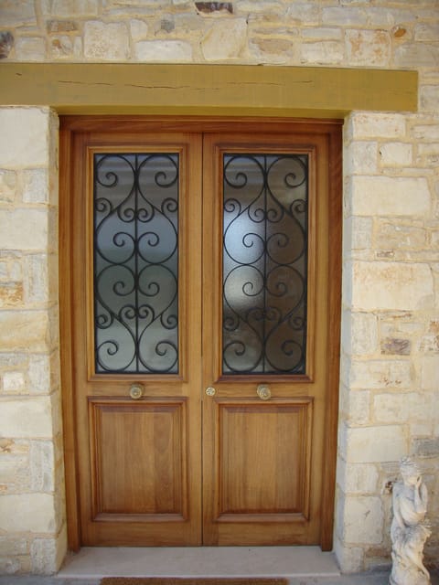 The front door