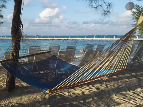 Beach nearby, sun loungers, beach towels