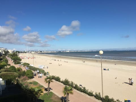 On the beach