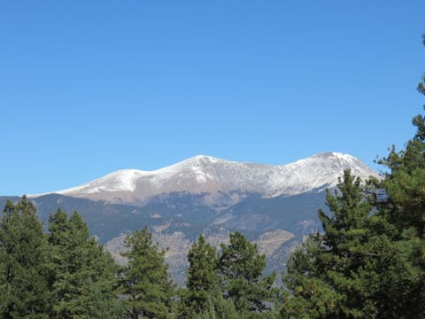 View of Buffalo Peak from the kitchen