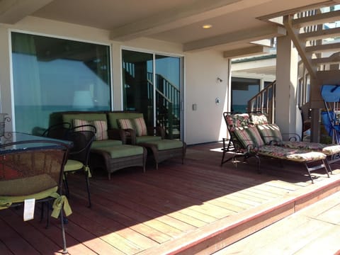 First Floor Deck before Trex
