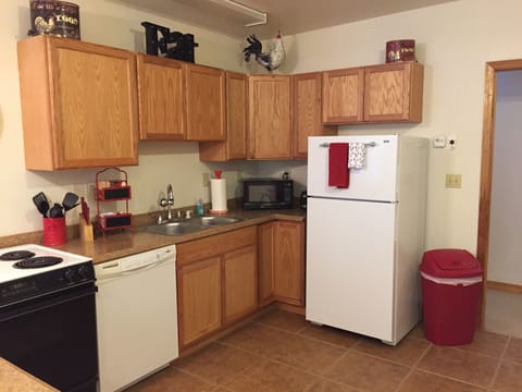 Kitchen provides all you will need for getting together with family and friends!