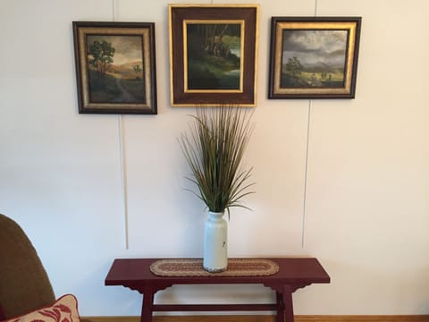 Enjoy one of a kind art work from local artists.