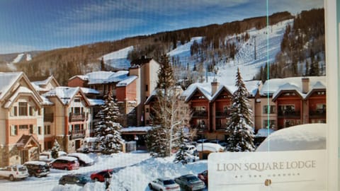 TRUE SKI-IN/Ski-OUT LIonSquare Lodge is  nestled against the slopes!