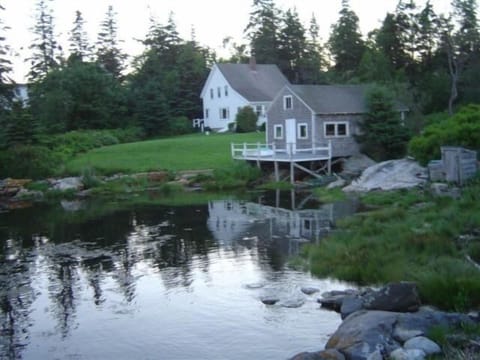 Cottage from water