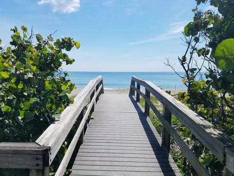 Beach nearby, beach towels