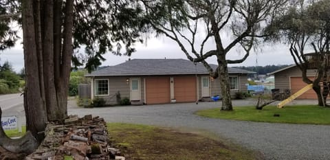 Cottage A is the closest door to the road