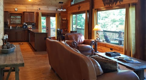 Upstairs den / kitchen