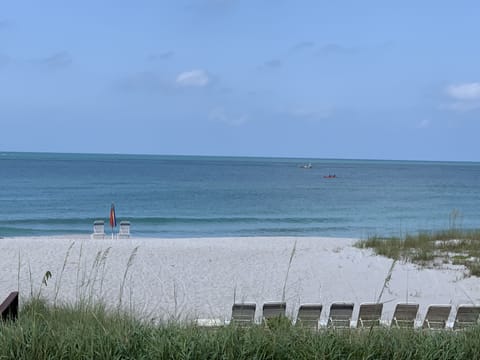 On the beach