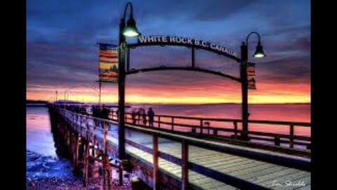 White Rock Pier point