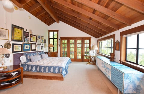 Master Bedroom with 270 views of the valley floor