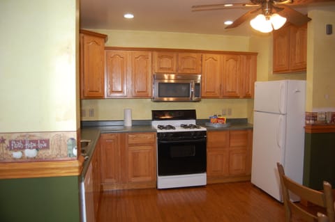 Kitchen view from dining room