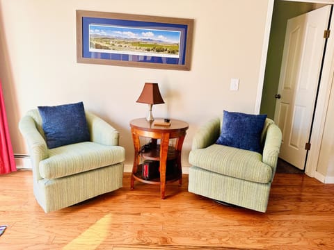 Well Lit Sitting Area