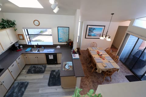 Kitchen Dining area from Living Room