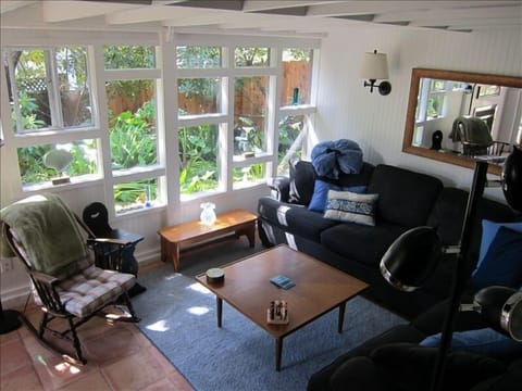 Lots of natural light, great place to relax, read a book, watch tv or take a nap