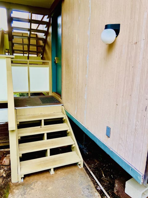 The front door to the condo unit.