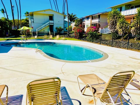 You can relax in the sun or cool off by going for a swim in the pool on property