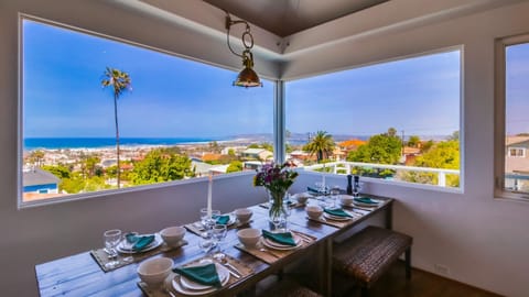 Dining Room with Ocean Views Forever, Seats 10 comfortably