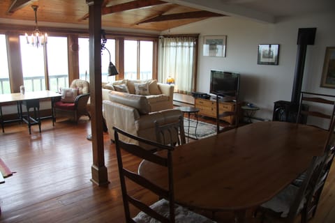 Living Room showing large diningroom table