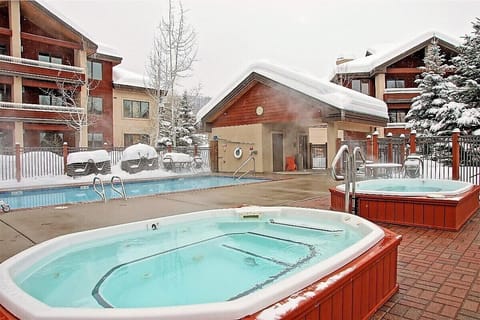 Indoor pool, a heated pool