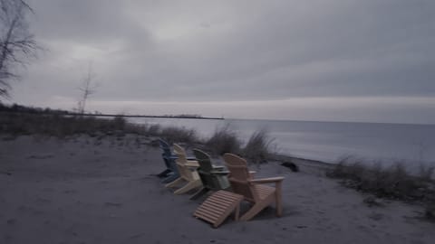 Sun loungers, beach towels