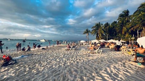 Beach nearby, beach towels