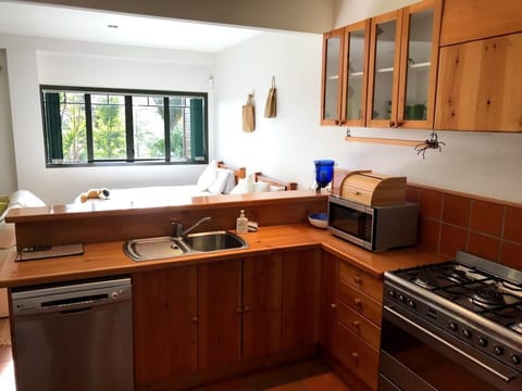 kitchen; lower level