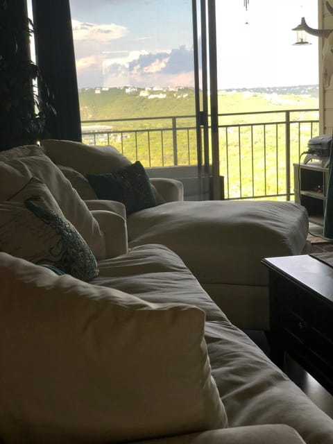 view from living room