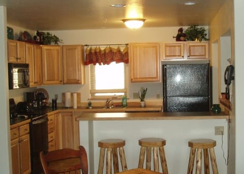 Bear's Den Kitchen is well equipped