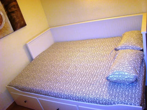 1 bedroom, iron/ironing board, travel crib, free WiFi