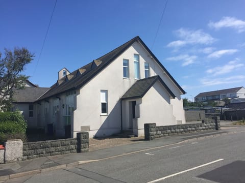 Front Elevation with parking to the left hand side of the property