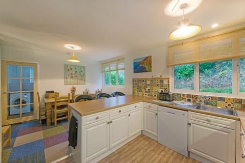 Kitchen and dining area
