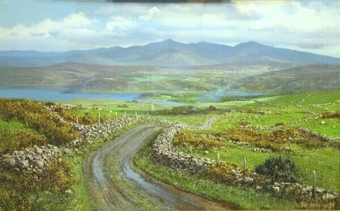 Hike the Kerry Way-bring this painting to reality