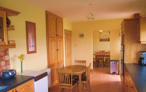 kitchen and dining area