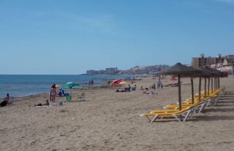 On the beach