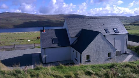 Rear of cottage showing spectacular views
