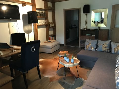 living and dining area