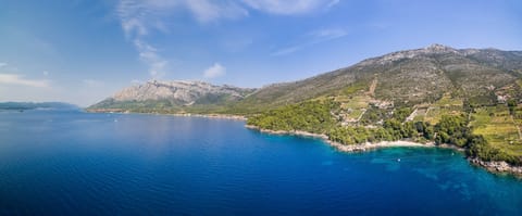 Korcula, Mt IIija, and my Home.  Located  in the wine region.   