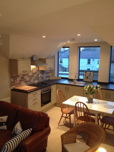 Kitchen and dining area