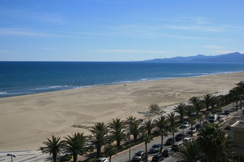 On the beach