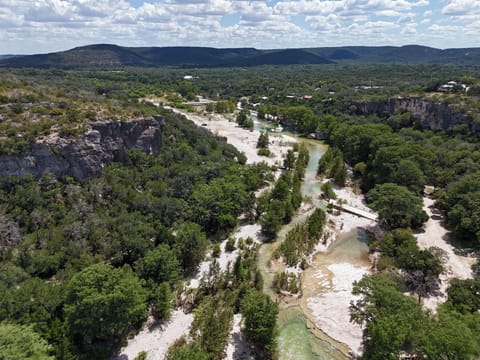 AGAVE POINT - Agave Point is nestled by the Frio River under the cliffs and near the "Big Rock".