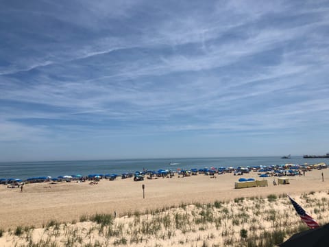 On the beach